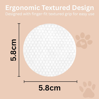 100 Wipes - Pet Eye Wipes - Tear Stain Remover for Dogs & Cats, Puppy Essentials for Pet Parents - Gently Cleans Eyes & Reduces Tear Stains for a Fresh Look, Empathetic Care