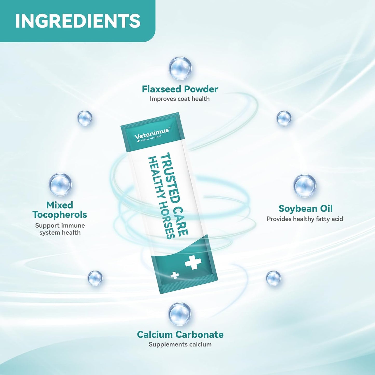 Equi Weight Build & Coat Glow Supplement for Horses Grounded Flaxseed with Omega-3 420g