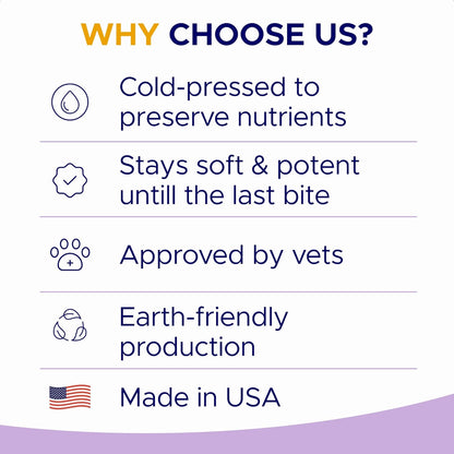 Probiotics for Dogs + Digestive Enzymes - Omega & Pumpkin - Gut Health & Immunity Support - Relieves Diarrhea, Gas, Constipation - Made in USA - 120 Chews Pack of 1 Lamb