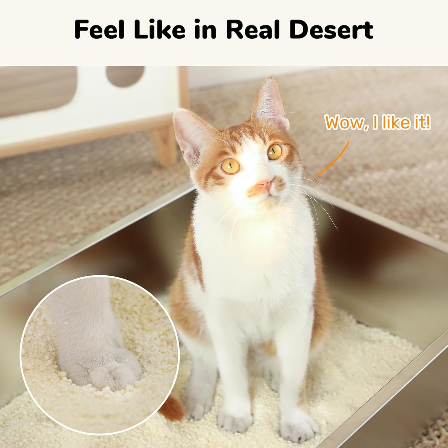 FUKUMARU 18LB Tofu Cat Litter Corn and 24LB Cassava Cat Litter, Natural Ingredients, Quick Clumping, Lightweight, 24/7 Odor Control