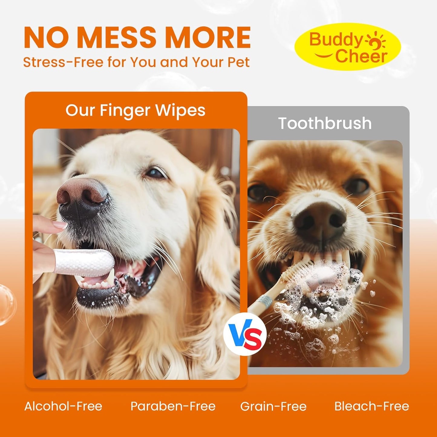 Pet Wipes (50 pcs) - Effective Oral Care for Pets
