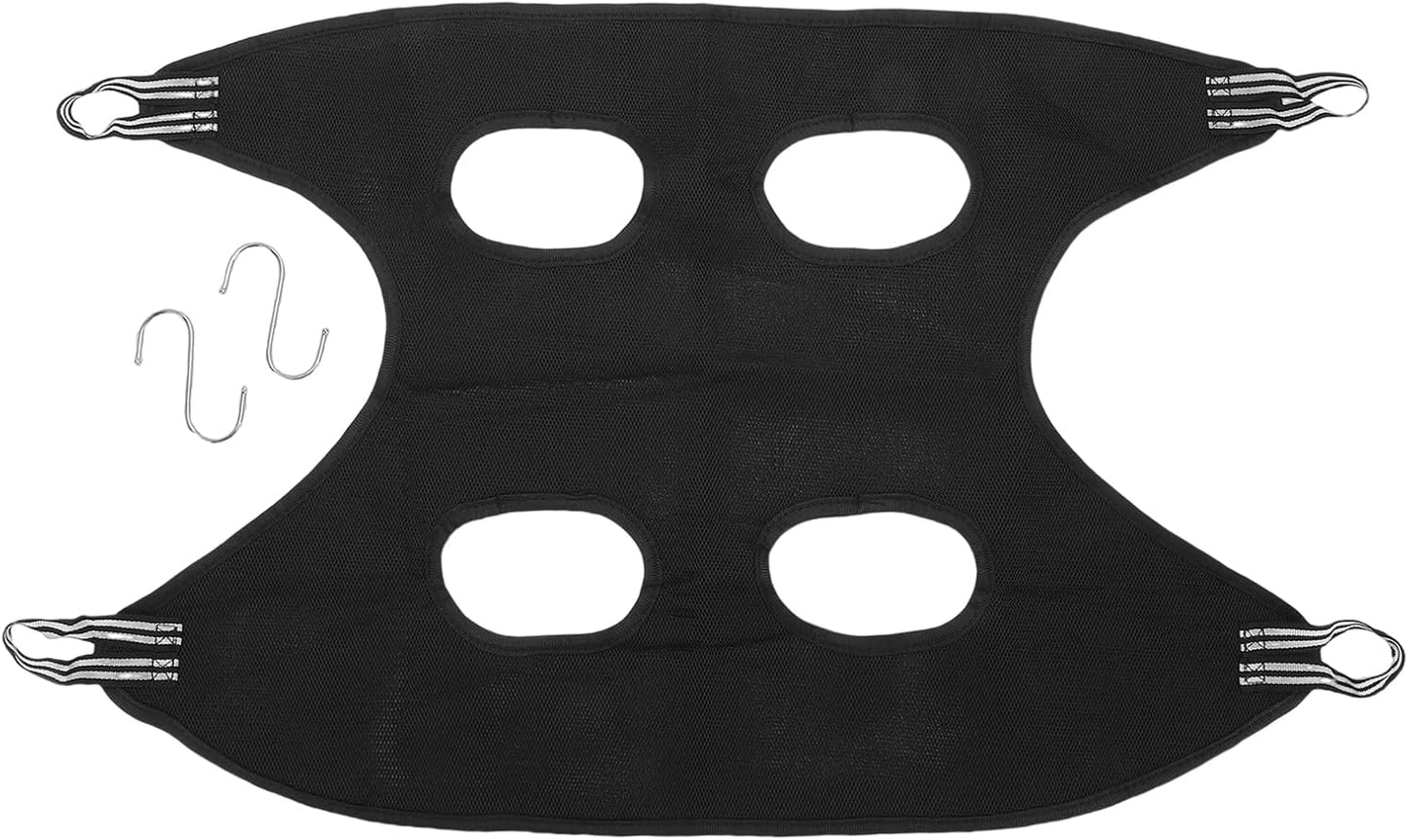 Pssopp Cat Nail Clipper Hammock, Breathable Grooming Pet Hammock for Cats Kittens Provides Secure Attachment (S)