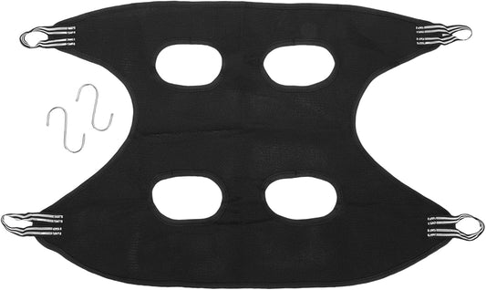 Pssopp Cat Nail Clipper Hammock, Breathable Grooming Pet Hammock for Cats Kittens Provides Secure Attachment (M)