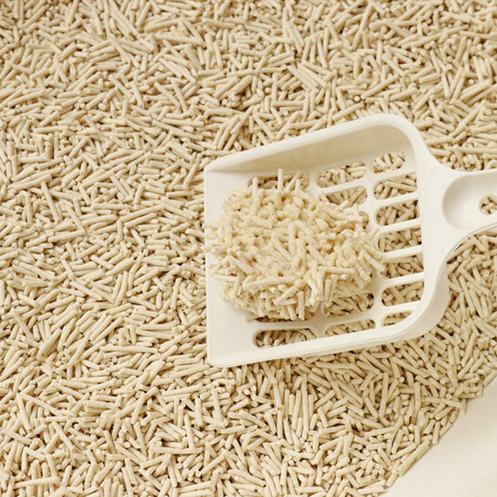 Natural Soy Litter, Tofu Cat Litter - Clumping, Flushable, Ultra Absorbent and Fast Drying - Zero Dust, Low Tracking - Unscented, 2 Pack