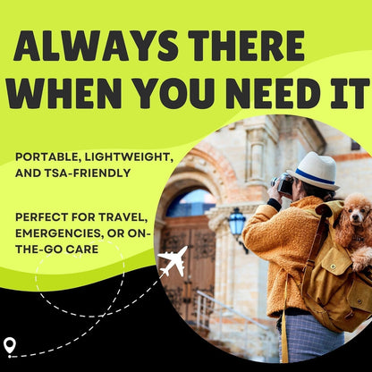 PetEyez Styptic Powder for Dogs, Cats & Birds (2 oz) – Fast-Acting Blood Clotting & Bleed Stop Powder for Pet Nail Trims, Clipping & Cuts – Easy-Use Wide Mouth DIP Can – First Aid Grooming Essential