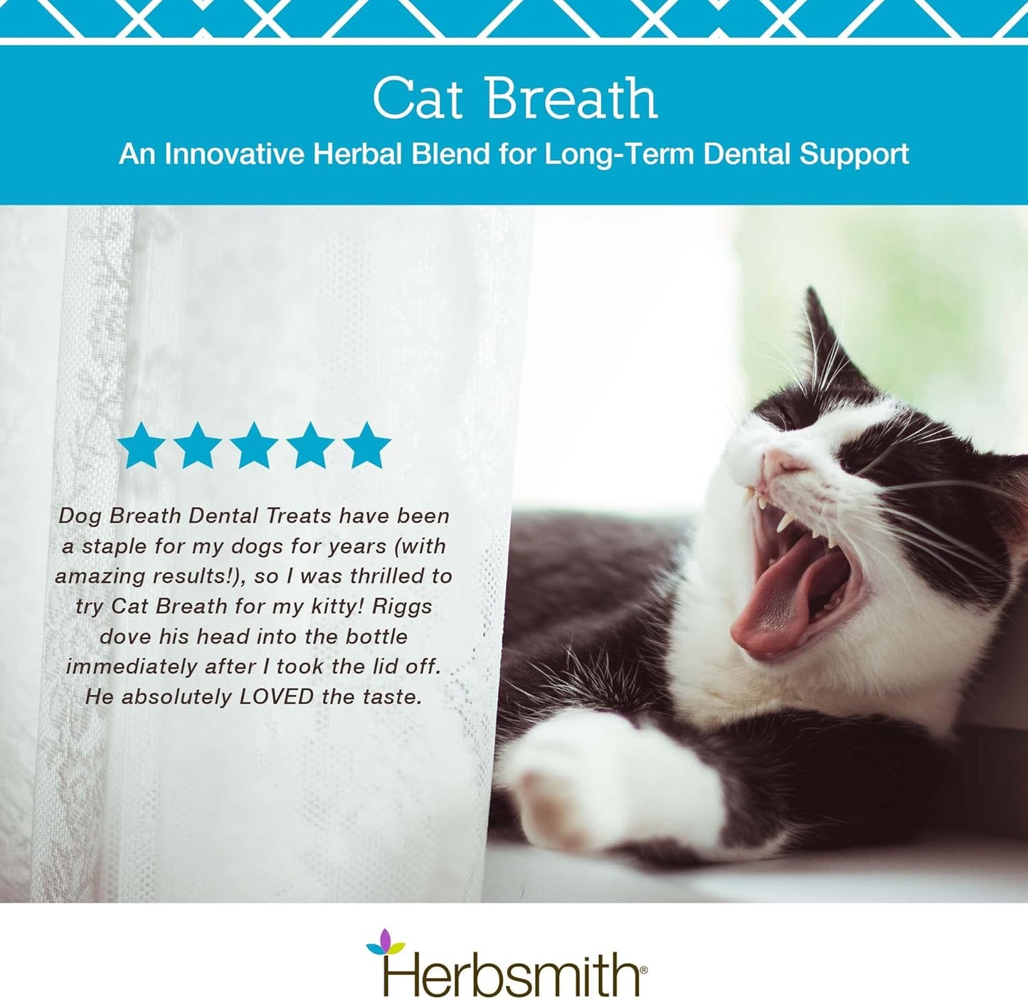 Herbsmith Cat Breath - Dental Support for Cats - 75g