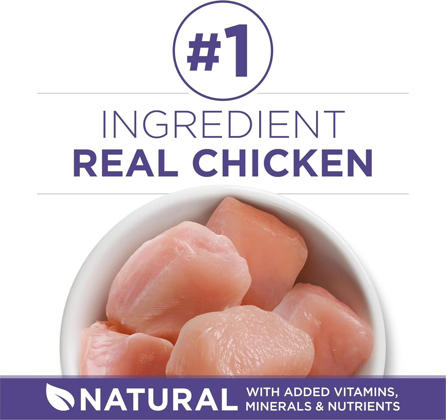 Purina ONE Natural Cat Food for Hairball Control, +PLUS Hairball Formula - 7 lb. Bag