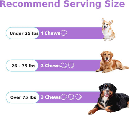 Fish Oil for Dogs, Vet-Formulated, US-Formulas Oral Natural Omega 3 & 6 Treatment Supplements – EPA & DHA Fatty Acids for Itchy Skin, Shedding & Allergy Relief – 180 Chicken Soft Chews