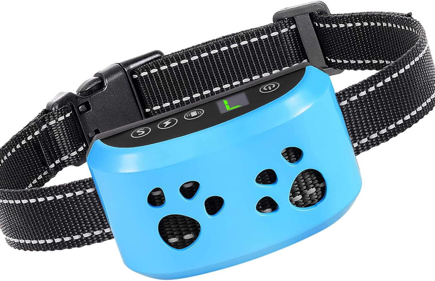 Dog Bark Collar, Svtrat Smart Bark Collar for Small Medium Large Dogs Anti Bark Collars with 4 Training Modes and 7 Level Sensitivity, Barking Collar