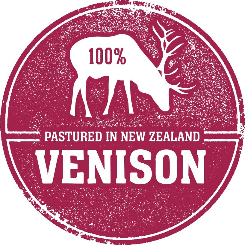 Fresh Is Best Freeze Dried Dog Treats – Raw Freeze Dried Venison Dog Food for Cats & Canines – Training Treat in Resealable Zipper Bag – High-Protein Venison Bites – Made in The USA