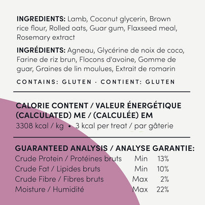 Crumps' Naturals Mini Trainers Semi-Moist Lamb 10.6oz