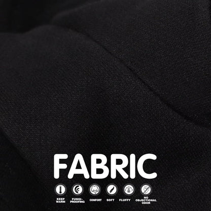 Paiaite Black Chihuahua Dog Hoodie: Warm and Stylish with a 'Security' Printed Sweatshirt, Cold Weather Pet Clothes, and Sweater Coat All in One - Perfect for Winter and Cool Summer Nights! M