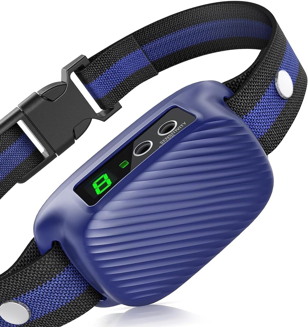 Dog Bark Collar for Large Medium Dogs,Automatic Barking Collar with 3 Training Mode,Rechargeable Anti Bark Collar with 8 Adjustable Sensitivity (Midnight) (Midnight)