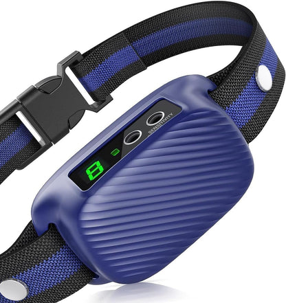 Dog Bark Collar for Large Medium Dogs,Automatic Barking Collar with 3 Training Mode,Rechargeable Anti Bark Collar with 8 Adjustable Sensitivity (Midnight) (Midnight)