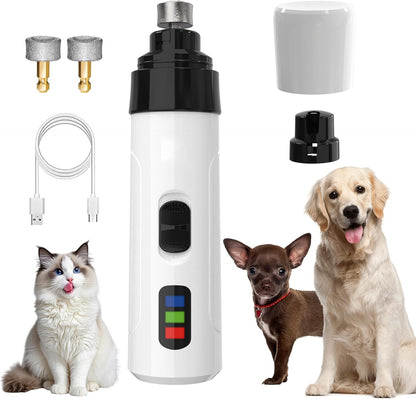 Dog Nail Clippers,Quiet Claw Trimmer for Dogs,Cats and Other Animals,Safe & Stress Free Nail Grooming for Large,Medium, Small Pets with Hard or Thick Nail