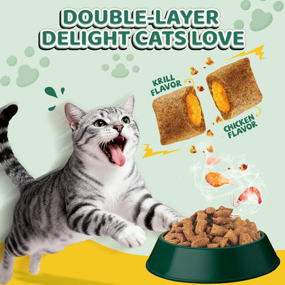 Flea and Tick Prevention for Dog and Cat & Flea and Tick Prevention for Cats Chews, Skin & Coat Support - Fleas & Tick Supplement for Cats & Dogs - Natural Chicken Flavor