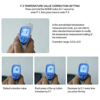 Veterinary Thermometer, Dog Thermometer, Fast Digital, Pet Thermometer for Pig, Cattle, Sheep, Horse (Without Battery)
