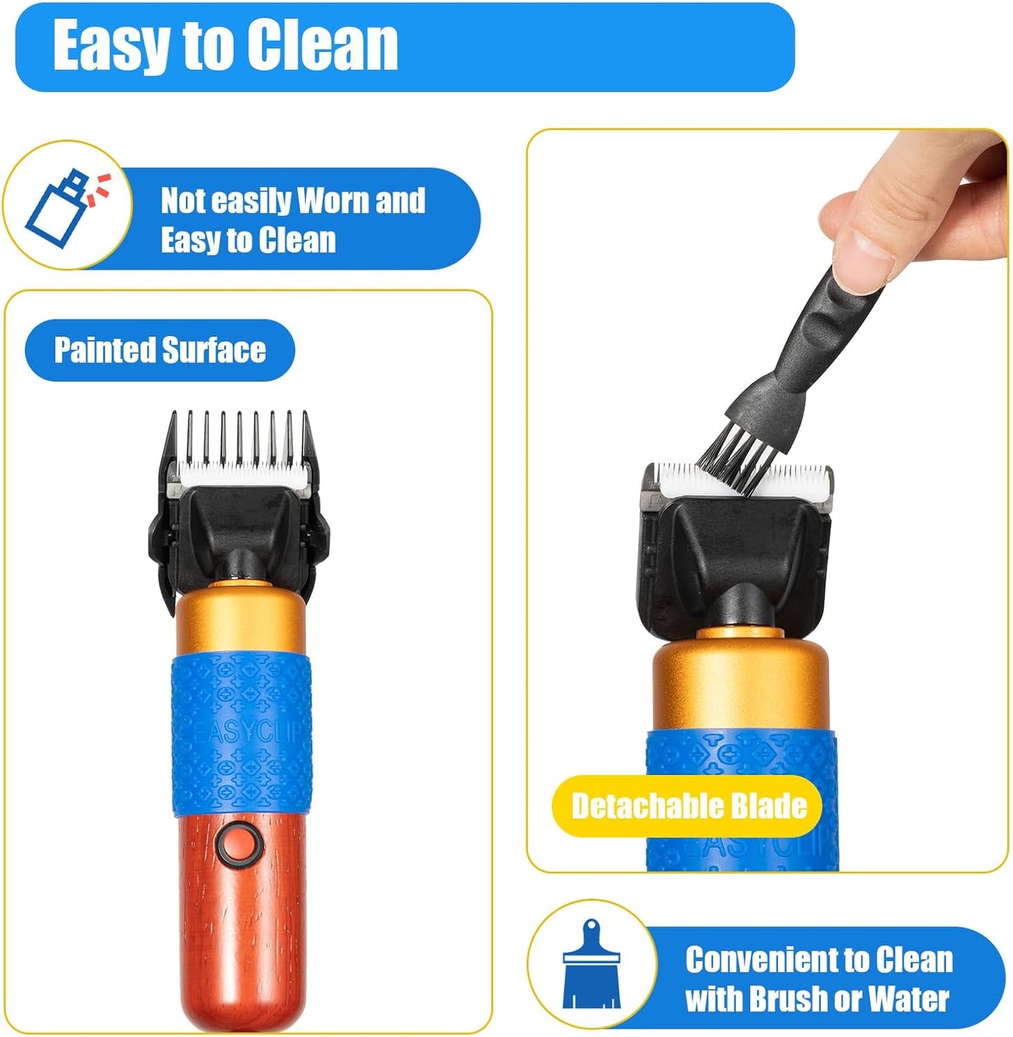 Professional Dog Grooming Clippers, 36W Electric Sheep Shears Pet Clippers Animal Fur Shave Grooming Hair Trimmer Low Noise Electric Pet Shaving and Grooming Kit for Sheep, Goats, Dog, Cat