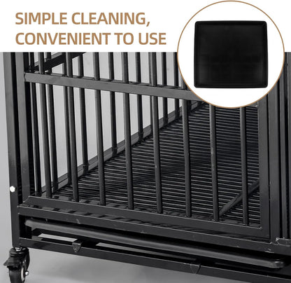 Thick Plastic Pet Cage Tray Replacement Bottom Litter Potty Pan for Small Dog Crate Bunny Parrot Parakeet