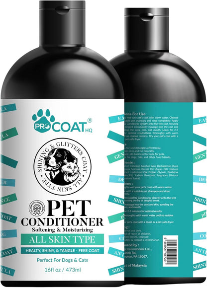 Pet Conditioner and Shampoo, 16 fl oz (473 ml)
