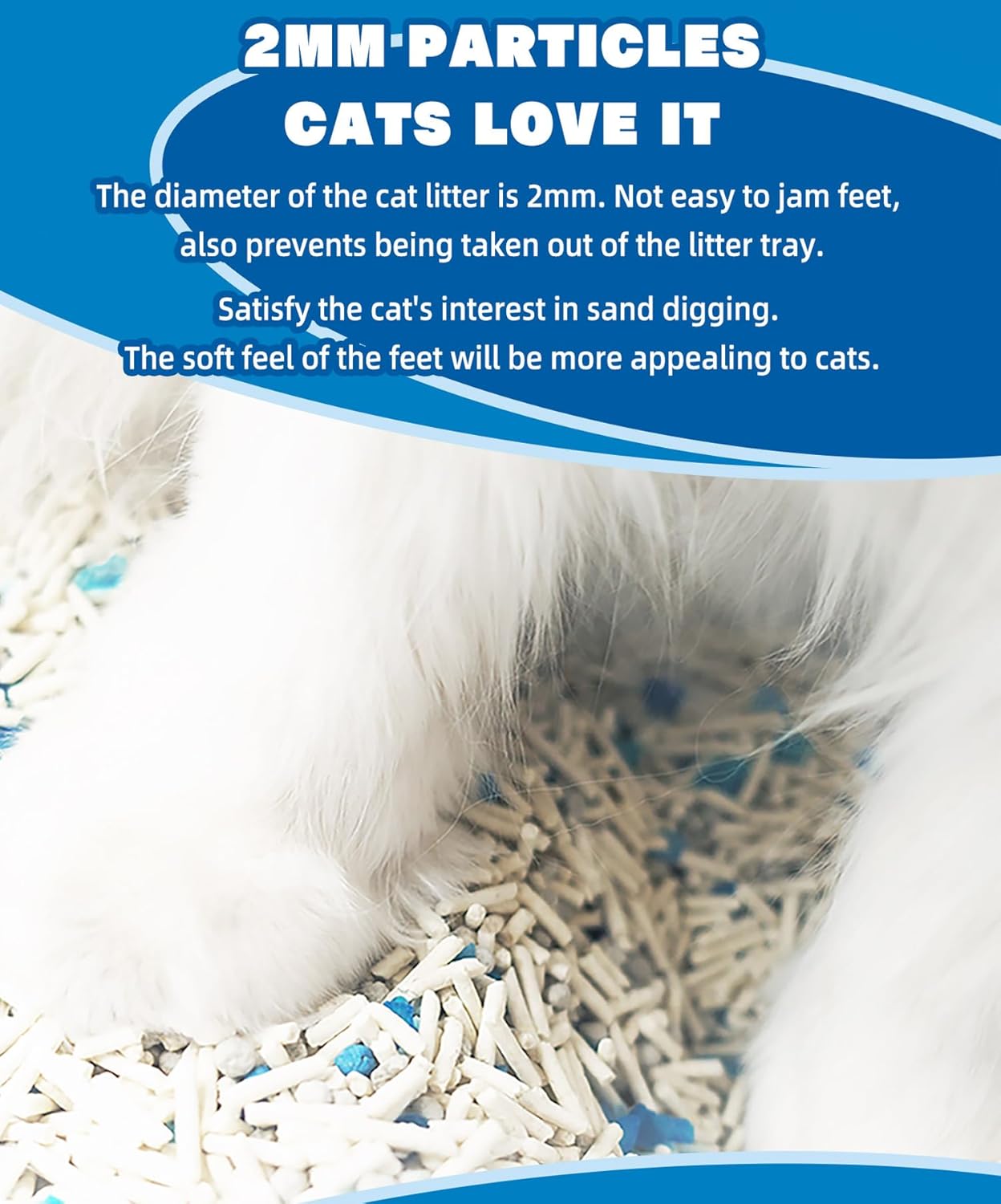 NIKORO Tofu Cat Litter,Strong Clumping Cat Litters,Odor Control and Unscented Ultra Absorbent Water Flushable Bentonite Tofu Cat Litter,Dust Free Scent Free,(5.29 lbs×1Bags)