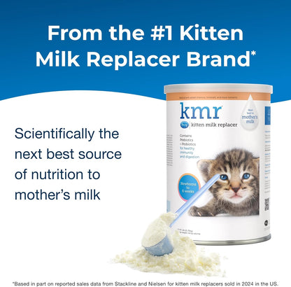 PetAg KMR Kitten Milk Replacer Powder (28 oz) + PetAg KMR 2nd Step Kitten Weaning Food (14 oz)
