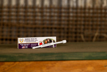 Horse Health (ivermectin paste) 1.87%, Equine Dewormer, up to 1,250 lbs 0.21 Ounces