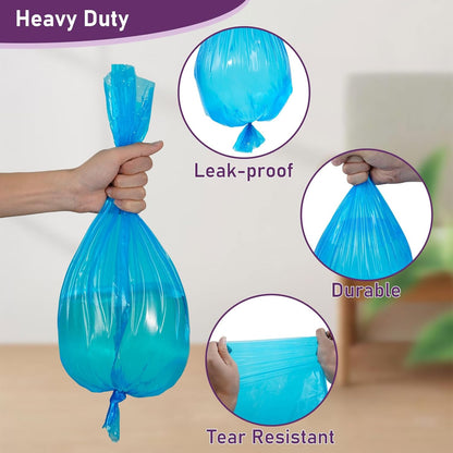 8 Pack Cat Litter Refill Bags Compatible with Litter Genie XL+/XL/Plus/Standard/Style/Pet Pail, Extra 80% Length 32 Months Use Time, Super Odor Control Litter Refills