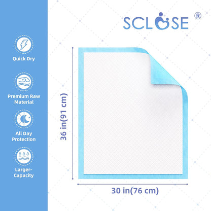 Dog Pee Pads Extra Large 30"x36", 50 Count Puppy PadsXL, Potty Pads for Dogs, Super Absorbent & Leak-Proof, Disposable Training Pads for Puppies, Doggie Pads