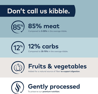 ZIWI Peak Steam & Dried Dog Food - Grass-fed Beef w/Pumpkin - High Protein, Low Carb, All Breeds & Lifestages, for Digestive Health (28.8oz)