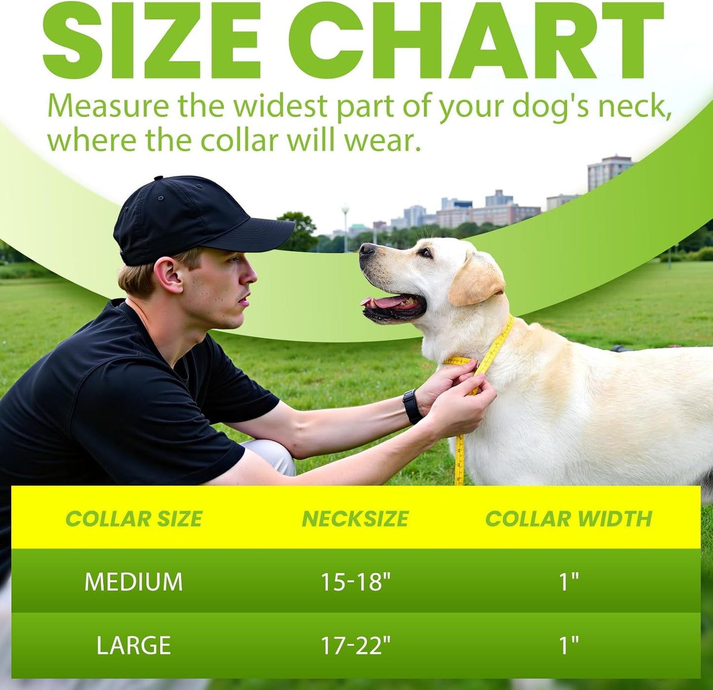 Heavy Duty Dog Adjustable Breathable Nylon Collar for Medium to Large Breeds Dogs with Control Handle Quick Release Metal Buckle Soft Neoprene Padded & Reflective Stitching