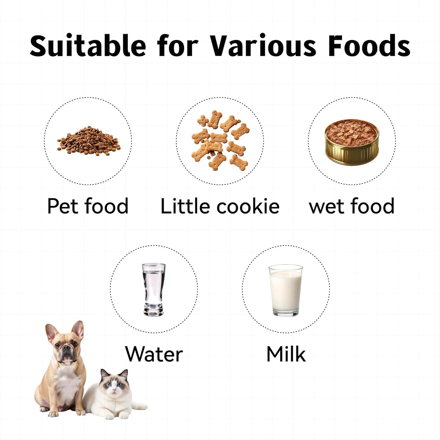 2 in 1 Slow Feeder Dog Bowl with Removeable Silicone Feeder Insert, Stainless Steel Pet Bowl, Non-Slip Rubber Base for Small Medium Dog Cat (3.2 Cups)