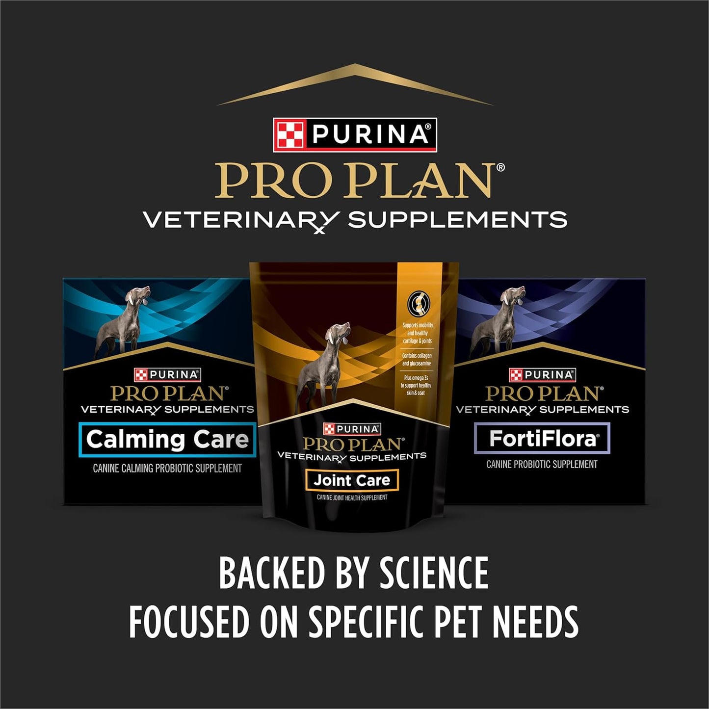Purina Pro Plan Veterinary Supplements FortiFlora Probiotics for Dogs Chewable Tablets for Digestive Gut Health and Diarrhea - 90 ct. Canister