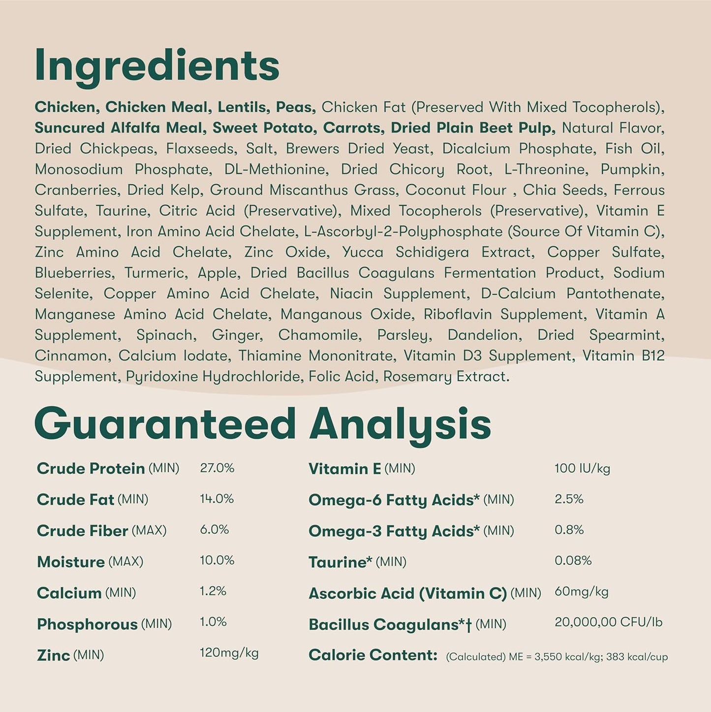 Jinx Premium Dry Dog Food Bundle - Chicken & Beef - 4lb Each