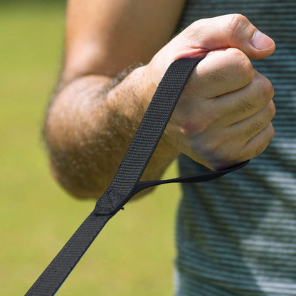 Hi Kiss Dog/Puppy Obedience Recall Training Agility Lead/ Leash - 15ft 20ft 30ft 50ft 100ft - Great for Play, Camping, or Backyard - Black