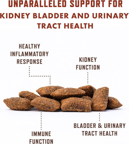 Rocco & Roxie Cat Urinary Tract Health Supplement, Cranberry and D-Mannose for Bladder, UT and Kidney Support for Cats, Vet-Recommended, Chicken-Flavored Crunchy Chews, Made in USA