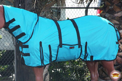 HILASON Horse Fly Sheet - Summer Spring UV Protection Mesh Bug Mosquito FlySheet for Horses | Fly-Sheet