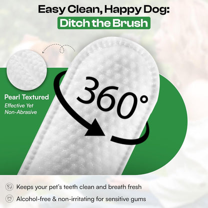 Dog Essentials Starter Kit - Dog Lovers Gift Box with Pet Wipes, Paw Balm, Dental Teeth Cleaning Wipes and Poop Bags Set - Complete Dog Care for Travel & Camping