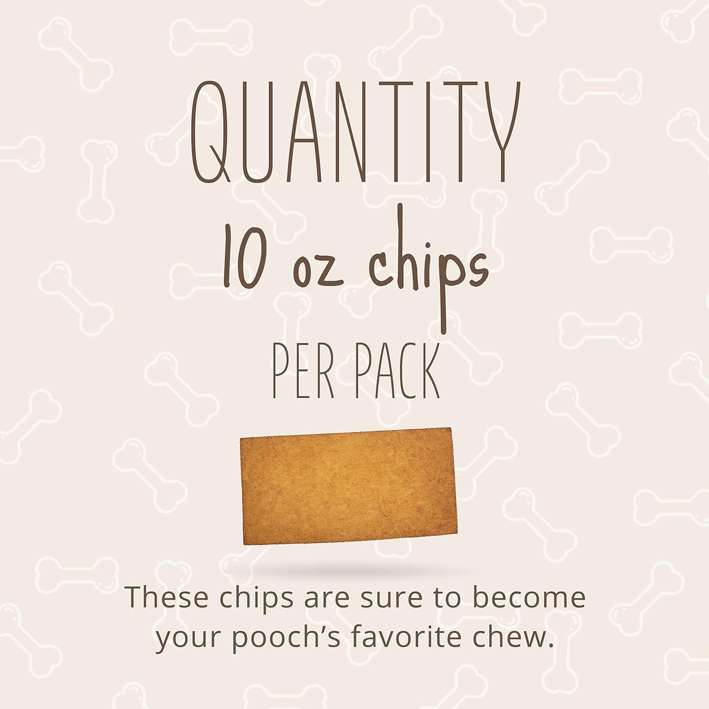 Better Belly Highly Digestible Rawhide Chips Chews, Treat Your Dog to a Chew with NO Artificial Colors or Flavors (Pack of 2)