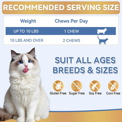 Flea and Tick Prevention Support Drop for Dogs & Cats + 200 Chews for Cats | Pets Oral Natural Supplement Flea and Tick Treatment for All Breeds and Ages