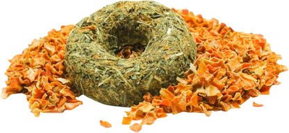 Whisker Nibblers Banana Carrot Treats for Rabbits, Guinea Pigs and Small Animals