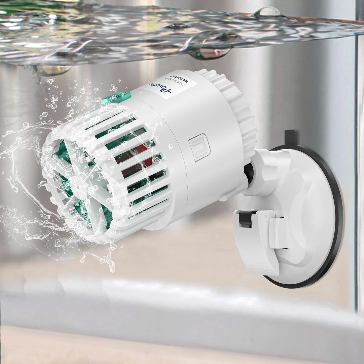 Pawfly Wave Maker for Aquarium, 1300 GPH Aquarium Powerhead, Quiet Submersible Wavemaker for 25-100 Gallon Fish Tanks, Water Circulation Pump with Strong Suction Cup Base