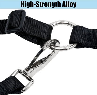 Durable Ventilated Grazing Muzzle with Attached Breakaway Halter - Lightweight Horse Muzzle, Supports Natural Grazing, Restricts Food Intake, Padded Noseband, Large