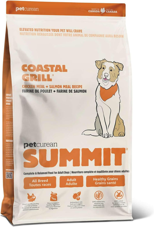 Coastal Grill, Dry Dog Food, Chicken Meal and Salmon Meal Adult Recipe with Grains, 25 lb Bag