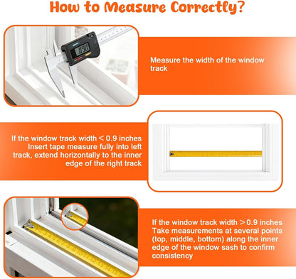 Homegroove Cat Door for Window, Adjustable Fits to 31"-36" Width Window Pet Door for Cat & Doggy, Aluminum Frame Window Cat Door Insert to Control Pet Access (31-36inch)