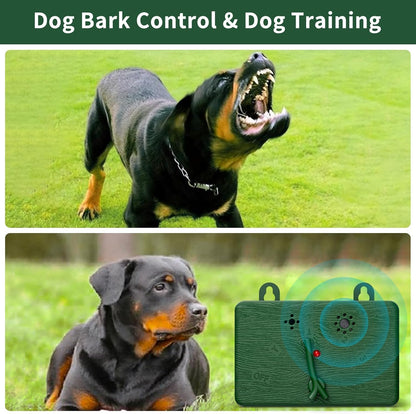 Anti Barking Devices for Dogs, 50FT Ultrasonic Dog Bark Control Devices with 4 Modes, Ultrasonic Dog Deterrent Bark Box Sonic Dog Barking Deterrent Devices for Indoor/Outdoor Dog Use