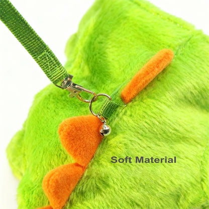 Adjustable Hedgehog Harness and Leash Set - Escape-Proof Small Animals Harness for Hedgehogs, Ferrets, Hamster - Soft, Lightweight & Comfortable (Yellow, M)