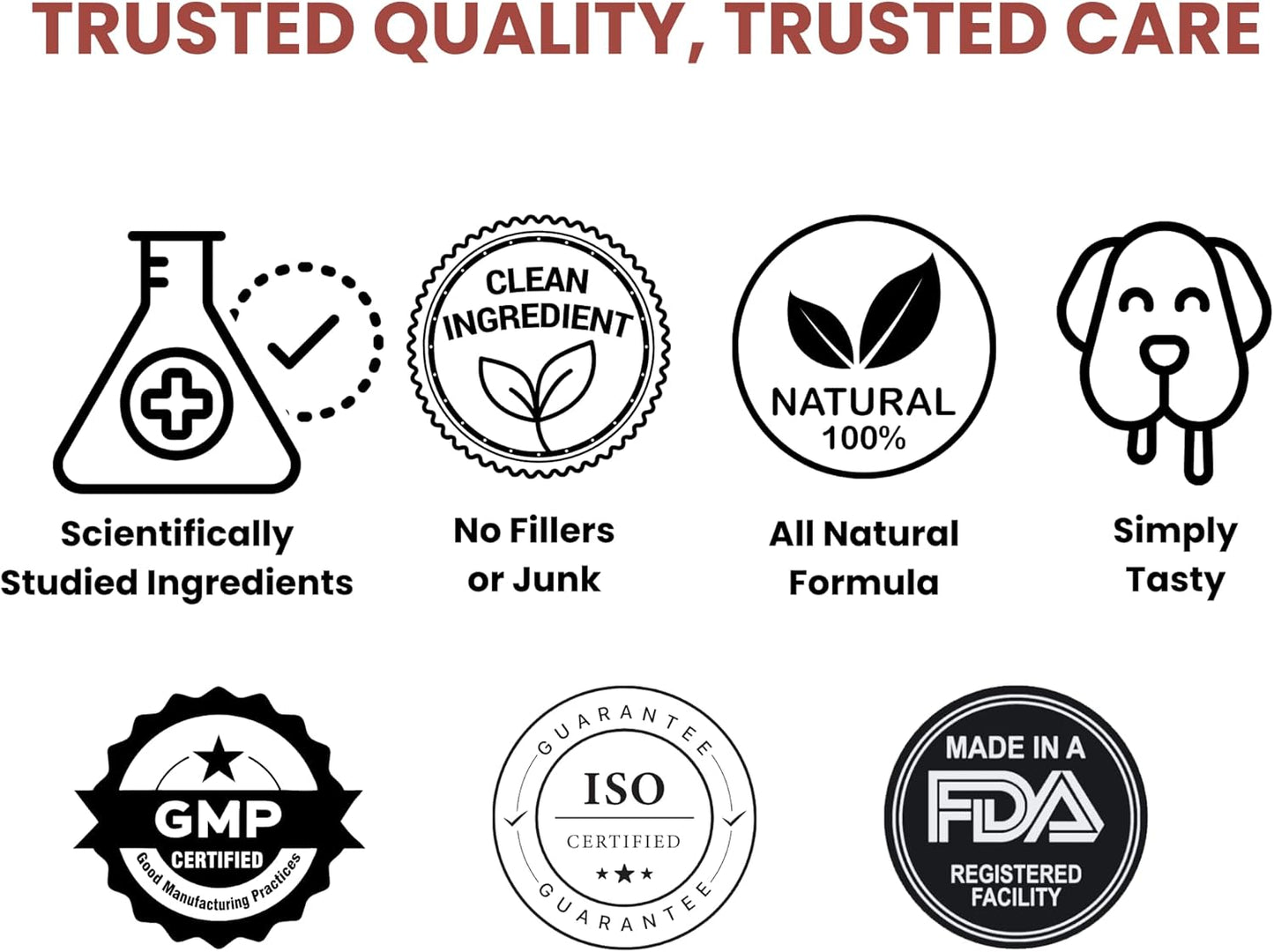 Noble Beast Dog Multivitamin Supplements, Soft Chews with Probiotics, Glucosamine Chondroitin Joint Support, Digestive Enzymes, Immune Support Vitamins for Skin & Coat, Chicken Flavor - 120 Count