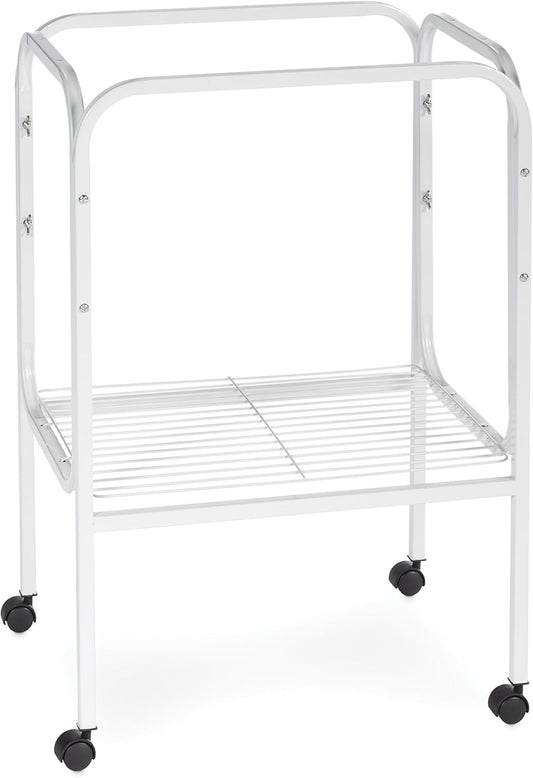 Prevue Pet Products Bird Cage Stand with Shelf, White