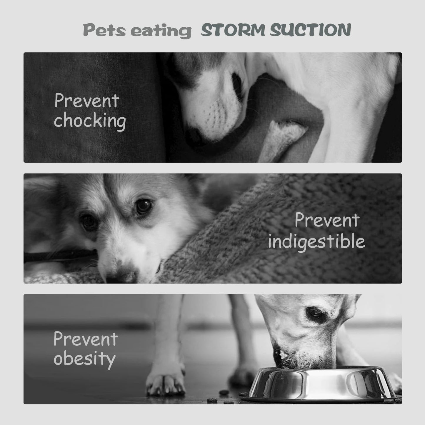 Lesipee Slow Feeder Dog Bowl for Large & Small Pets, Anti Choking Puzzle Dog Food Lick Mat with Non-Slip Base, Interactive Pet Slow Eating, Silicone Licking Mat Cat Feeding Bowl for Puppies & Cats